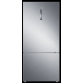 Haier Refrigerator Freezer, 79cm, 517L, Bottom Freezer - Satina - HRF520BS
